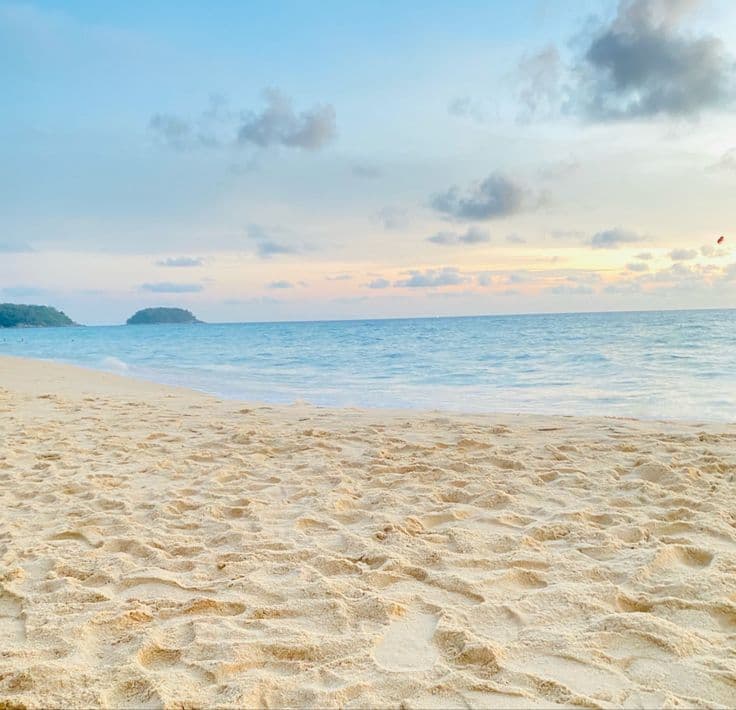 Sandbank sunset